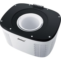 Steba Sorbetblender 12L - Elegant Hvidsort Design til Perfekte Sorberter og Isdesserter!